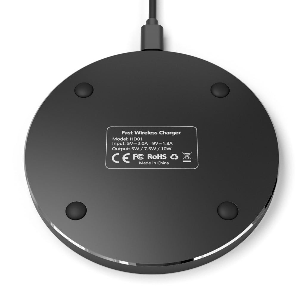 NESU Wireless Charger – White Qi Charging Pad
