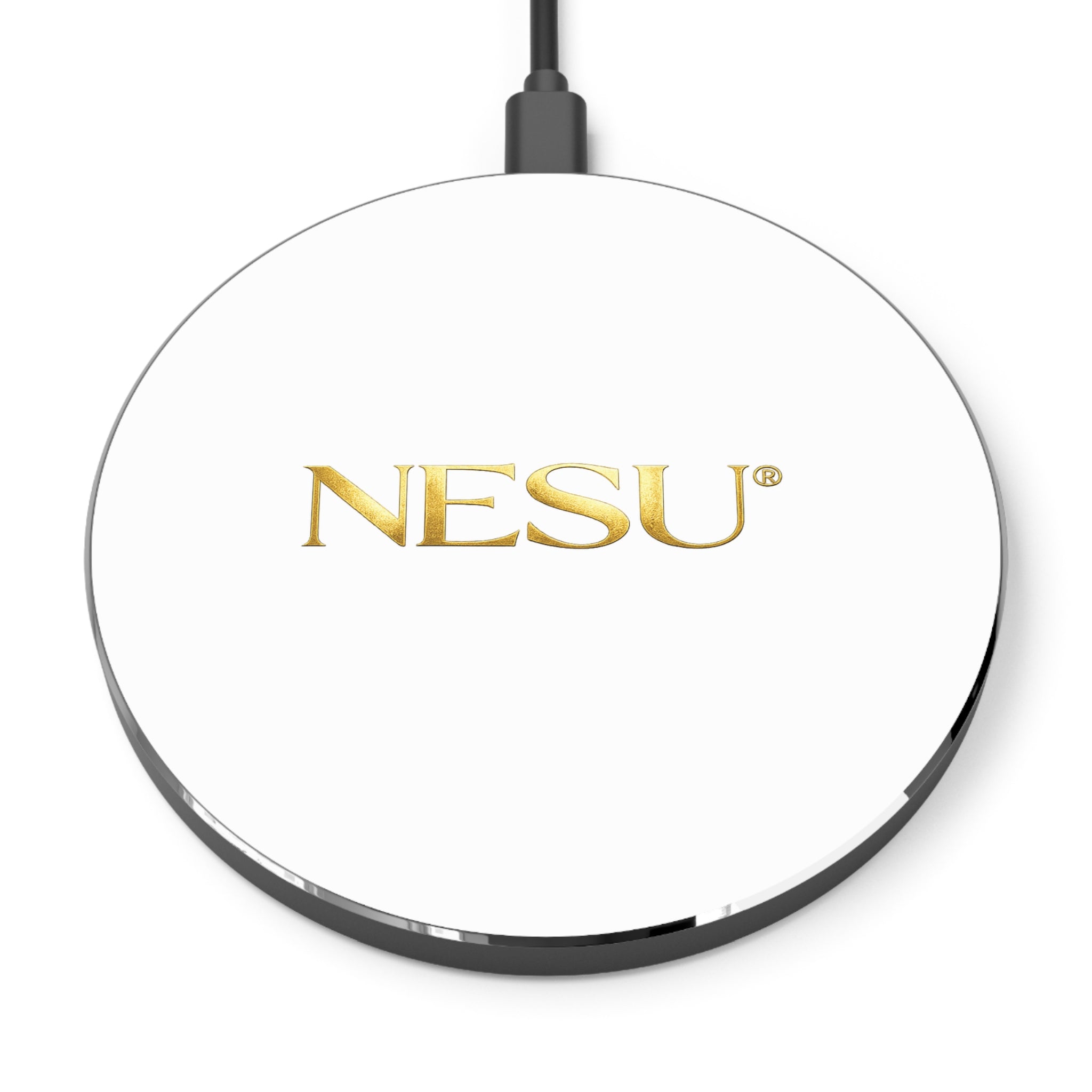 NESU Wireless Charger – White Qi Charging Pad